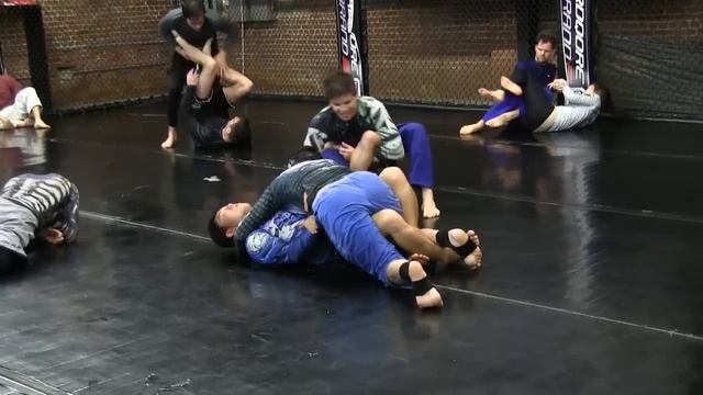 Eddie Bravo Rolling At 10th Planet (2015 Footage)