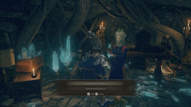 Elden Ring - Talking To Sorceress Sellen After Finding Master Azur (Dialogue)