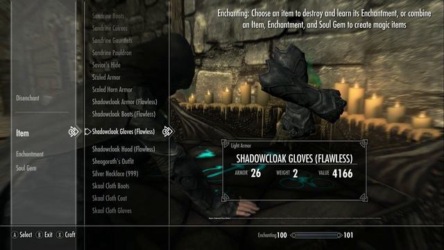 Skyrim (mods) - Hope and Crom - Spotlight On: Daedric Stealth Suit -- Shadowcloak Armor
