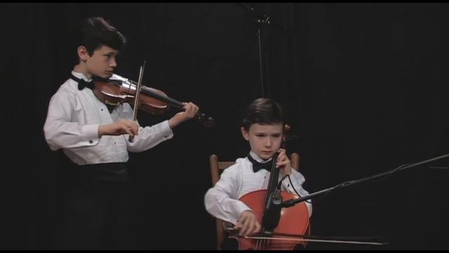 "Minuet in G" - Beethoven - Duets by Jesse and Jack
