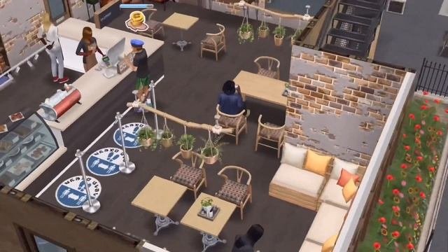 MIDTOWN CAFE TOUR  The Sims Freeplay  House Tour  Floor Plans  Simspirational Designs