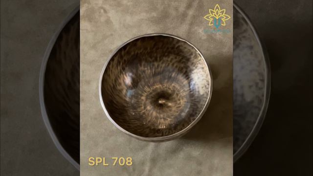 SPL 708 Тибетская Поющая Чаша «Лингам(Tiger Eye)»