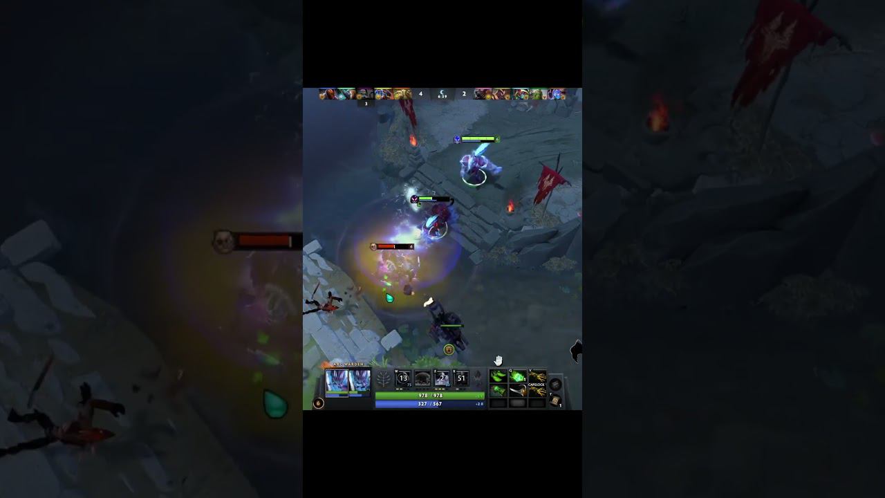 LUCKY ARC WARDEN  #дота2 #dota2 #топмоментыдота2 #лучшиемоментыдота2 #дота #shorts