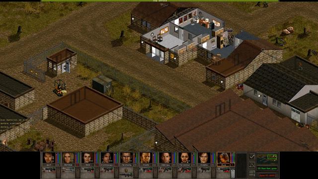 Jagged Alliance 2 1.13 + Urban Chaos + AI - №15 Осторожный визит к ещё одной знакомой морде