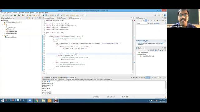 Importing CSV Data for Data Analysis in Java