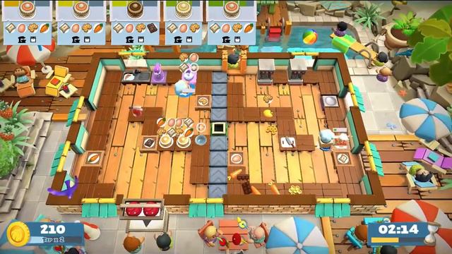 Overcooked! 2 Surf 'n' Turf 2-4 | 1 Player (1059 pts)