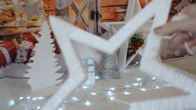 Новогодний декор!!! Звездочка своими руками / DIY Christmas decor