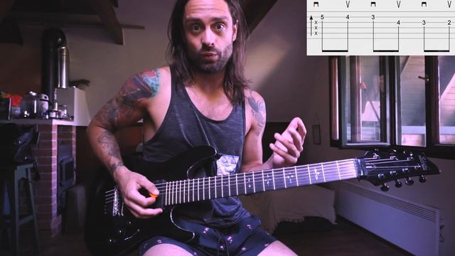 PANTERA 'RIFF OF THE WEEK' #14 - YOU'VE GOT TO BELONG TO IT -  Main Whammy Riff 🔥 Lesson Part