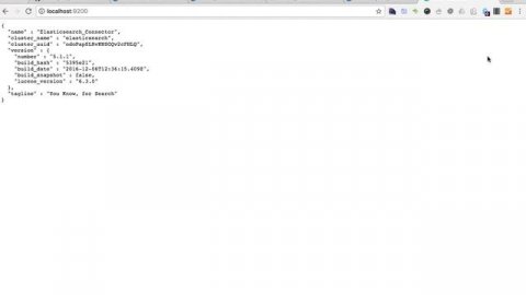 Initial setup of Elasticsearch Connector module for Drupal 8
