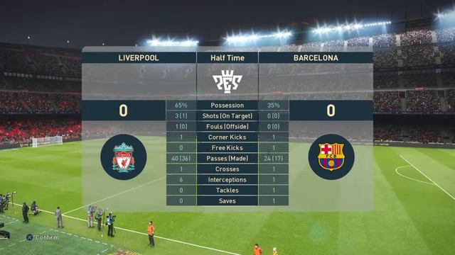 Pes Live 2019 Liverpool vs Barcelona