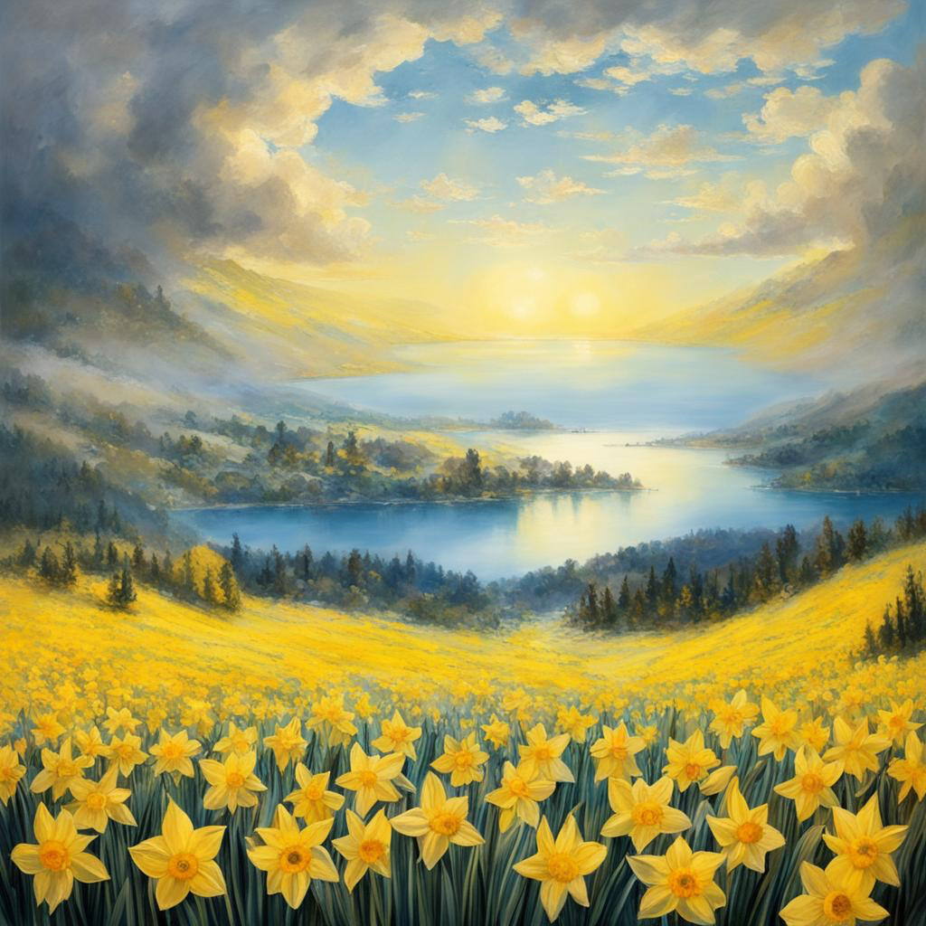 The Daffodils by William Wordsworth. Poem analysis. British Accent.
