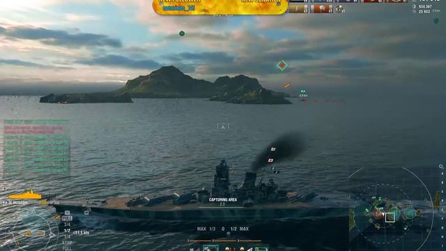 WoWS | Салат из Musashi, Shimakaze, Chapaev | EU-сервер World of Warships