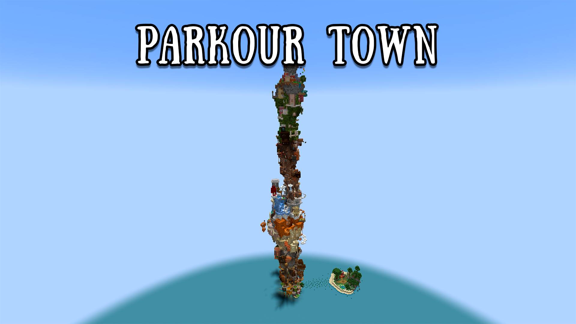 Городок Паркура - Parkour Town [Прохождение Карты] Майнкрафт