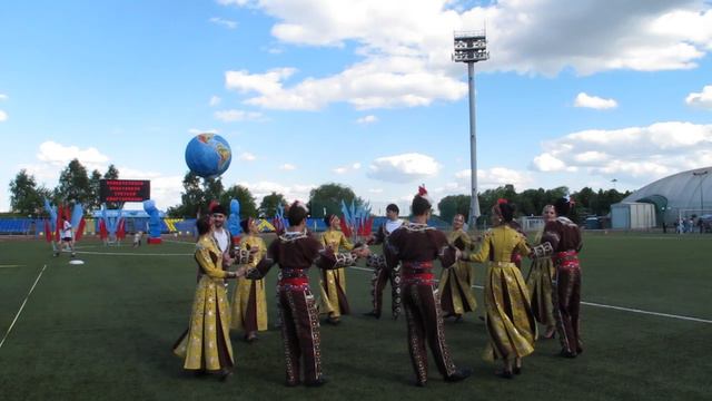 Ассирийцы.🔵⚪🔴Спартакиада в Москве. Ансамбль "Шамирам".06.06.2015.Assyrians.Ensemble "Shamiram"