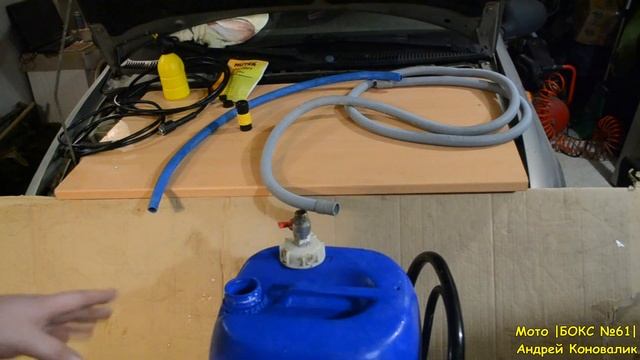 Мото |Бокс №61| Обзор бюджетной минимойки HUTER W105-P