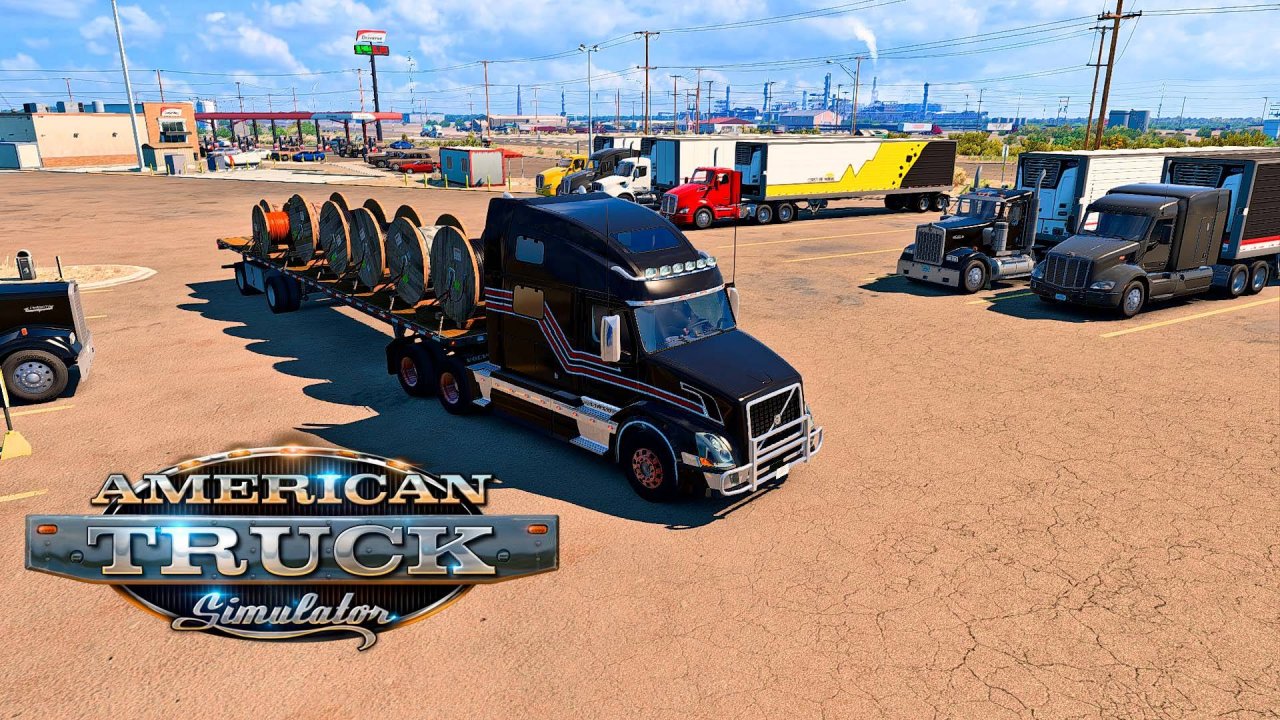 🔴American Truck Simulator. Все DLC / Конвой