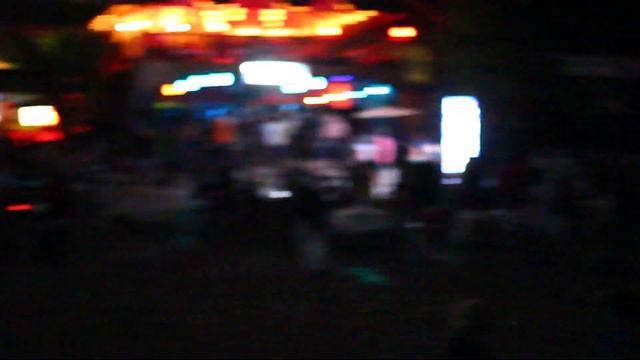 Trance Party In Mantra Cafe. Arambol Beach. Goa. India