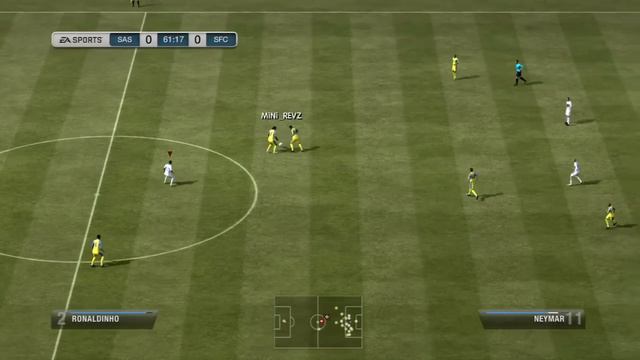 FIFA 12 - Epic FIFA 12 Freekick FAIL - WTF! - Move out of the WAY!!