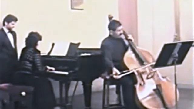 G.Bottesini  "Concerto in h-moll" Яков Рошка - Контрабас.  Yakov Rosca -  Contrabas Double Bass