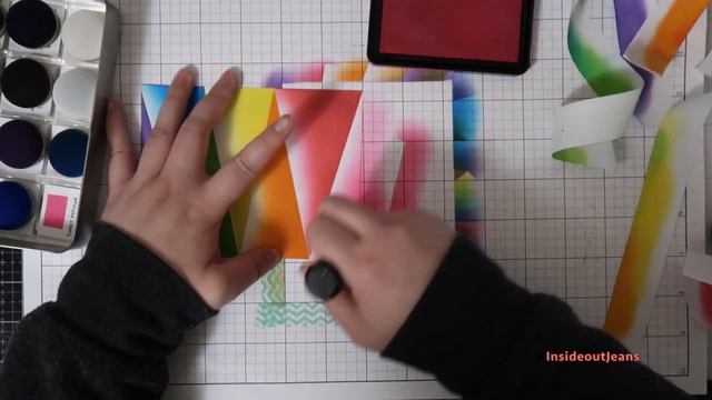 Easy Inked Backgrounds | Ink on 3