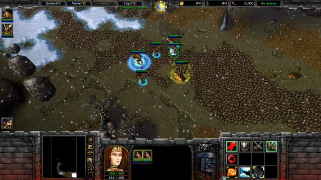 Warcraft III - Legends of Arkain, Human Custom Campaign - Let's Play Part 14: Rebellion 1/2