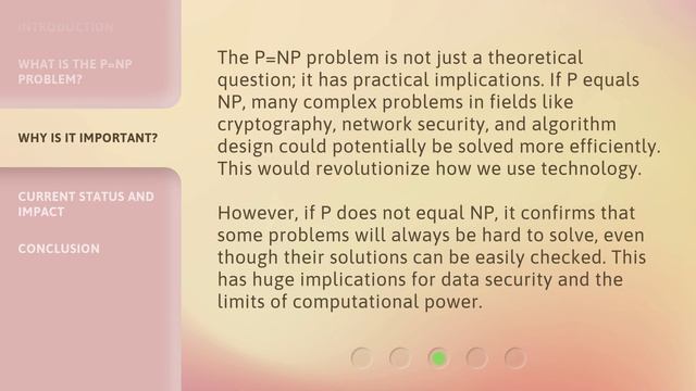 Understanding the P=NP Problem: A Guide for English Learners