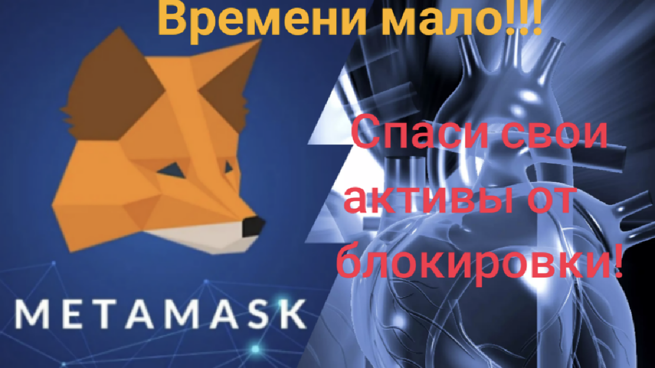 Спаси свои активы от блокировки: Metamask
