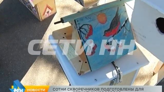 Выставка птичьей недвижимости в нижегородском зоопарке