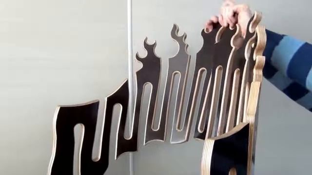 Дизайнерские стулья из фанеры