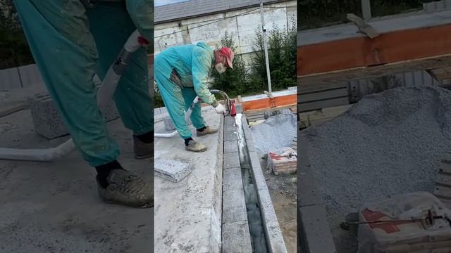 Заливка ППУ .