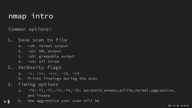 Vulnerability Scanning | Winter 2021