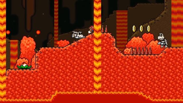 Super Mario Bros. X SMBX playthrough - Super Mario and the Ancient Stars P5