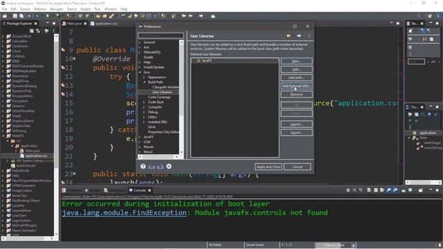 JavaFX install  setup Eclipse ?