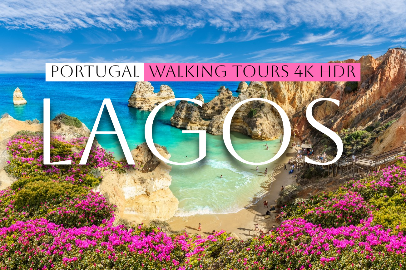 Лагуш, Алгарве, Португалия - Lagos, Algarve, Portugal Walking Tour - Отдых в Португалии