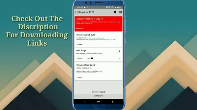 How To Install phpmyadmin In Any Android phone