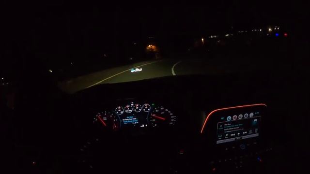 NIGHT POV DRIVE 2017 CAMARO SS(LOUD BACKFIRES!!)