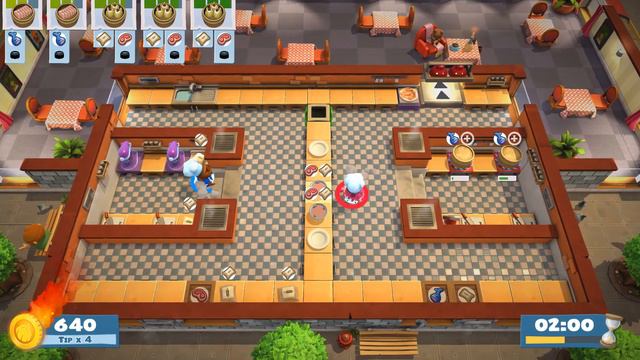 Overcooked 2. Kevin 1. 4 stars. 2 player Co-op