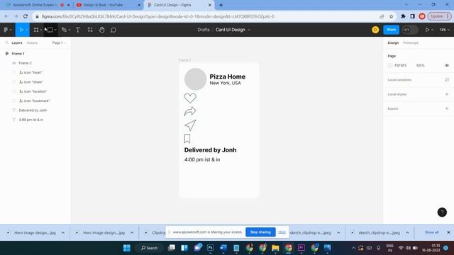 Fast and Responsive UI Card design Tutorial in Figma in Hindi | Figma tutorials in Hindi