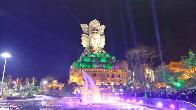 Guilin Romance Park Flying Man above the water by Jeffini Photography