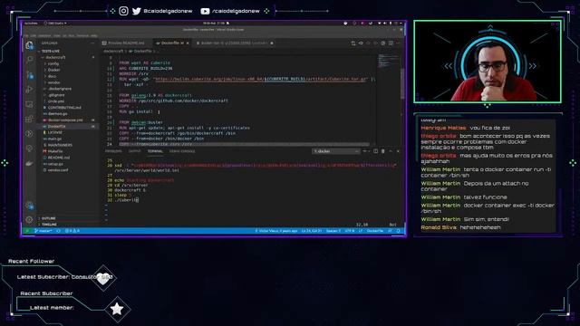 Live: Docker & Chat