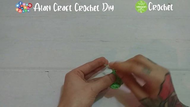 Hoja a Crochet