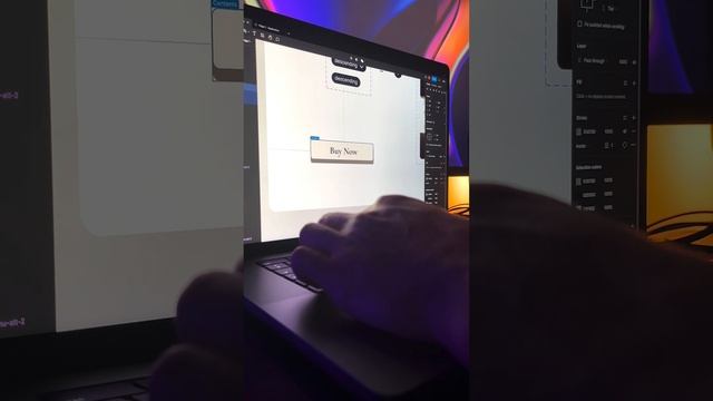 Quick 3D effect animated buttons in Figma, in less than 1 minute #design #ux #ui