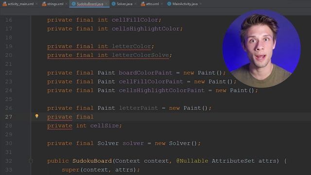 Make a Sudoku Solver App! | How to make a Sudoku solver in Android Studio | Part 3