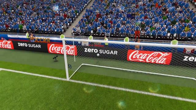 Красивый гол в Fifa 18)))