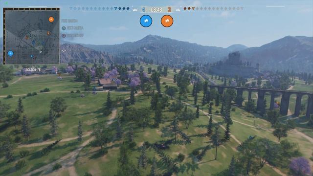 World of Tanks PLAYBACK Battle_62 Map WESTFIELD - LEMAN RUSS Tanks