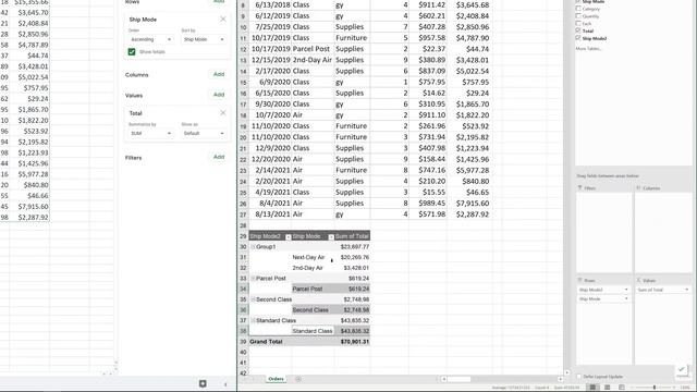 Pivot Tables | Google Sheets vs MS Excel | Side by Side Comparison