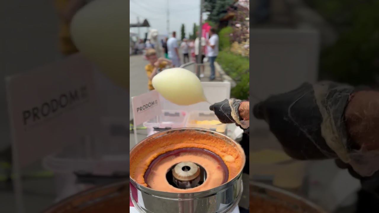 Фруктовая Сахарная вата.