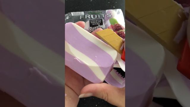 Резка мягкого мыла Далан ежевика