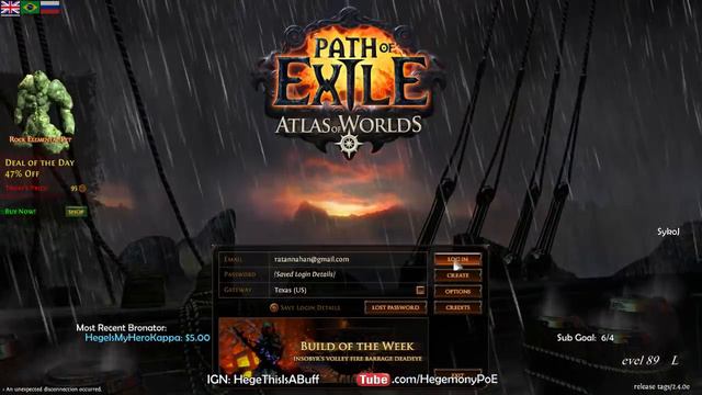 Path of Exile Atlas Rip: Famous Last Words...