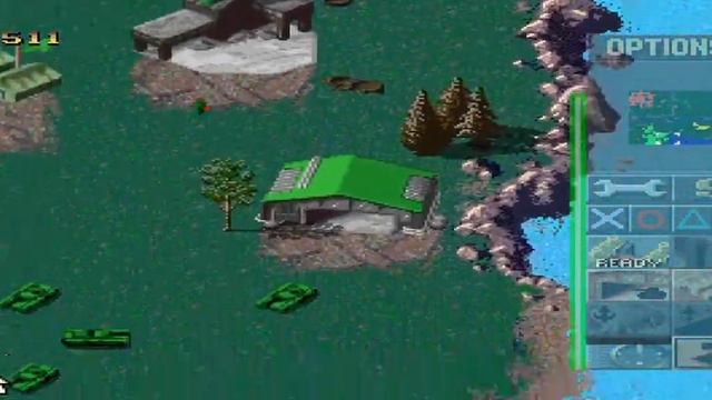 Red Alert Retaliation PS1 - skirmish обзор карт 11105